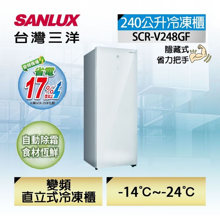 No. 1 - SANLUX台灣三洋 變頻直立式窄身無霜冷凍櫃 - 5