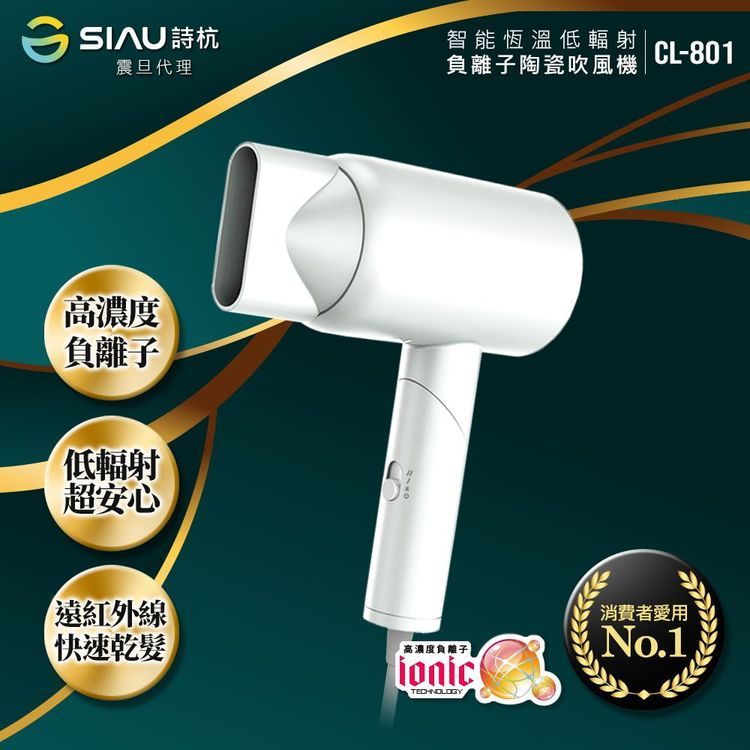 No. 8 - SIAU詩杭 智能恆溫低輻射負離子陶瓷吹風機 - 2