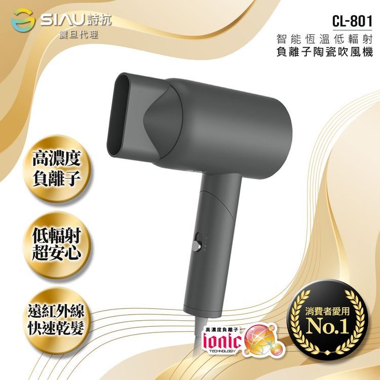No. 8 - SIAU詩杭 智能恆溫低輻射負離子陶瓷吹風機 - 4