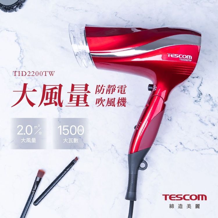 No. 5 - 防靜電大風量吹風機 TID2200TW - 3
