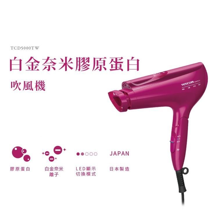 No. 6 - 白金奈米 膠原蛋白吹風機TCD5000TW - 4