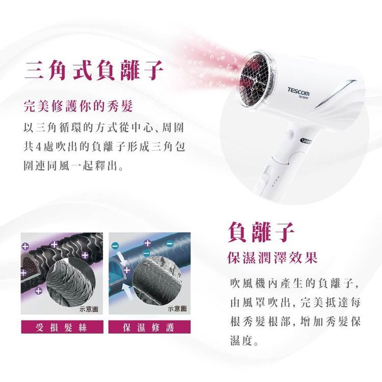 No. 3 - 低噪音負離子吹風機 TID730TW - 3