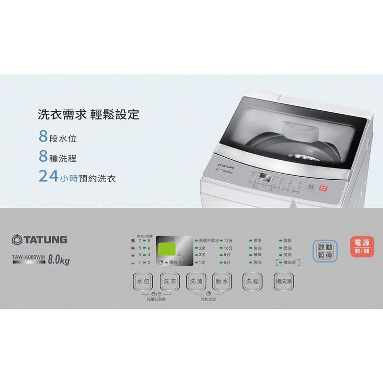No. 2 - TATUNG大同 直立式單槽定頻洗衣機  - 3